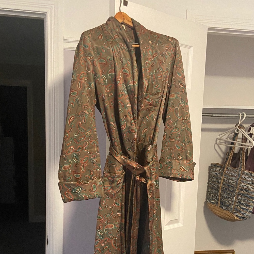 2 Mens VINTAGE dressing robes